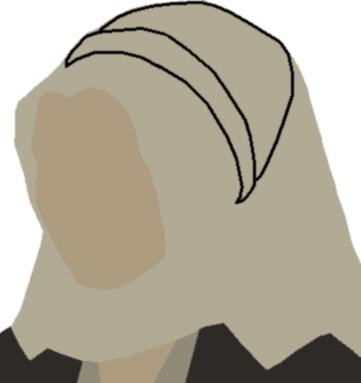 transitional hennin